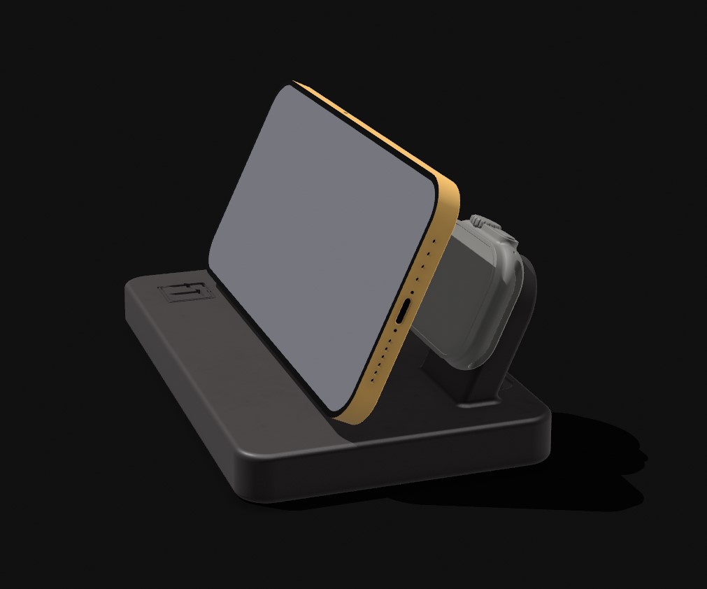 Miniatura 3 do modelo 3D FT Apple Docking Station
