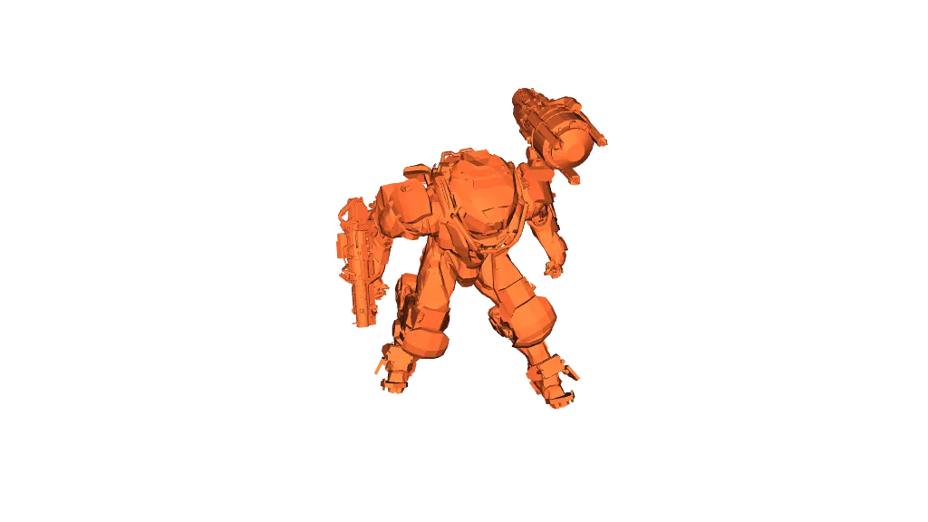 mecha titan - cyberpunk pixelated gifs