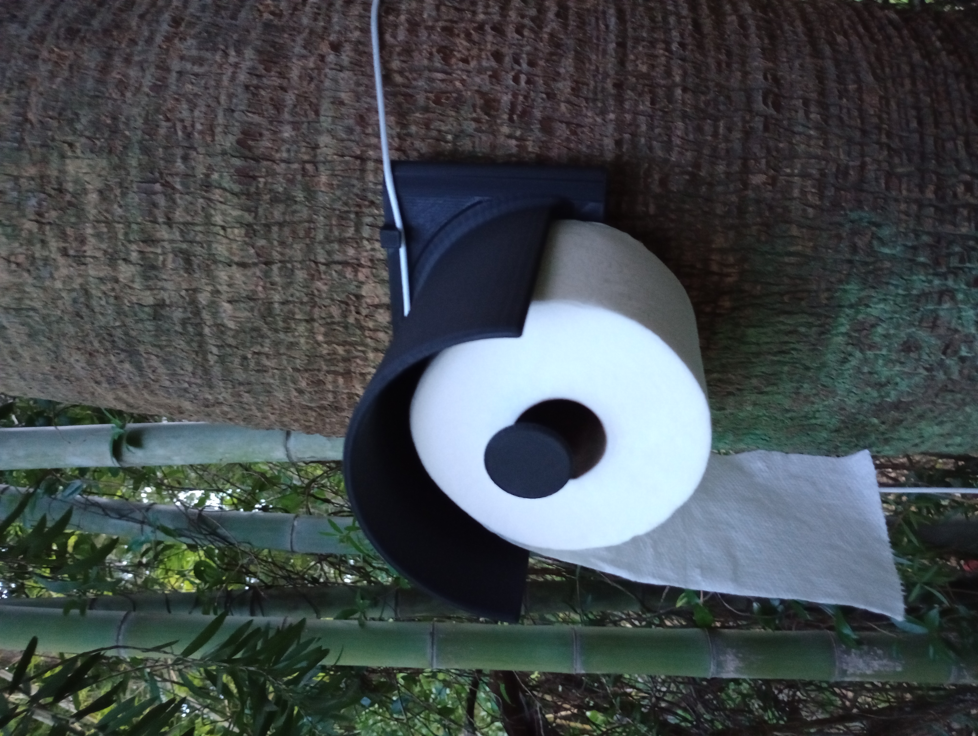 Tree Mounted Toilet Paper Roll Holder