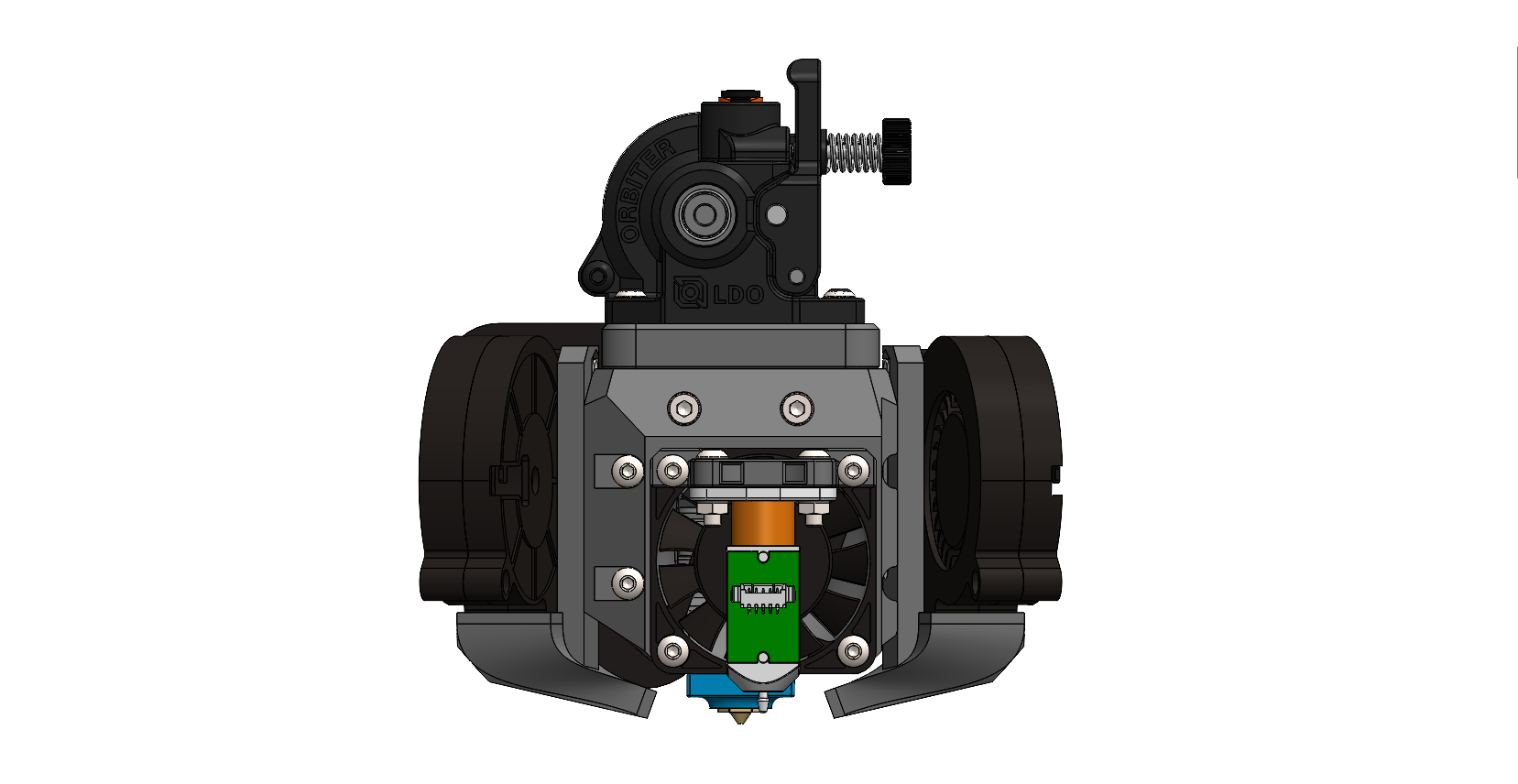 Voxelab Aquila Orbiter V2 E3D V6 Dual 5015 [K3D BMG Remix] by Daniel433 ...