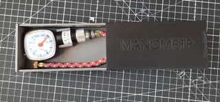 Manometer box.