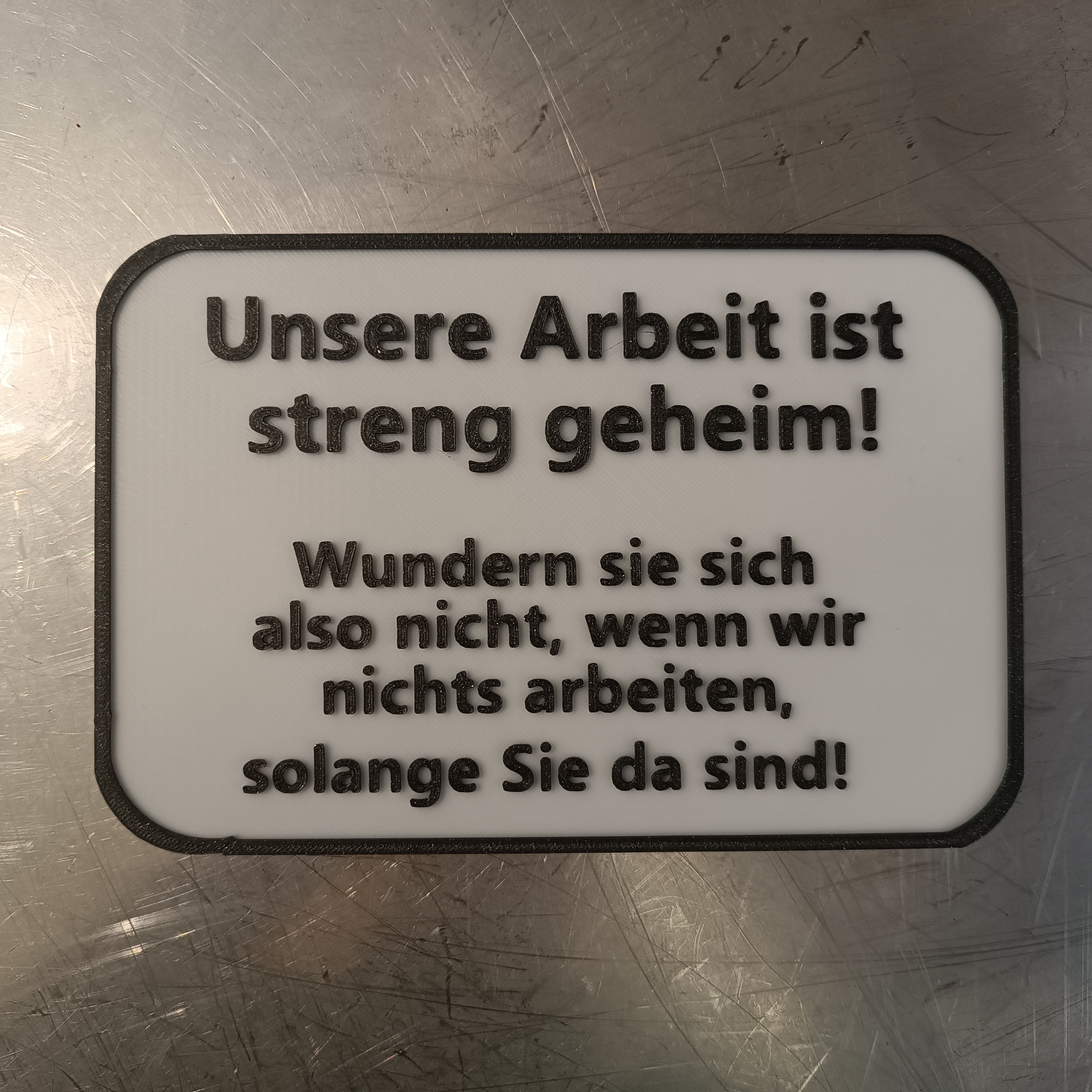 Information Schild