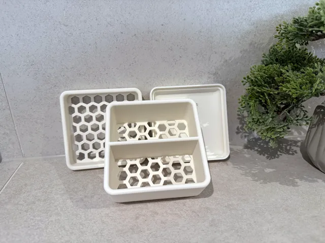 Soap Tray with with spill collector