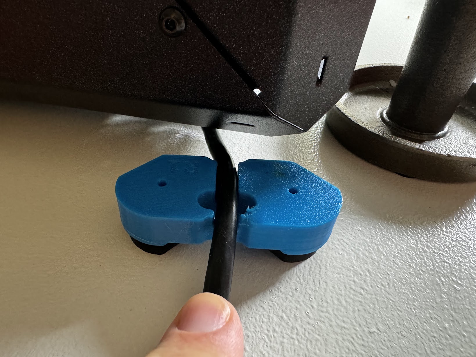 Modified Feet-bracket for power cord corner of MINI enclosure