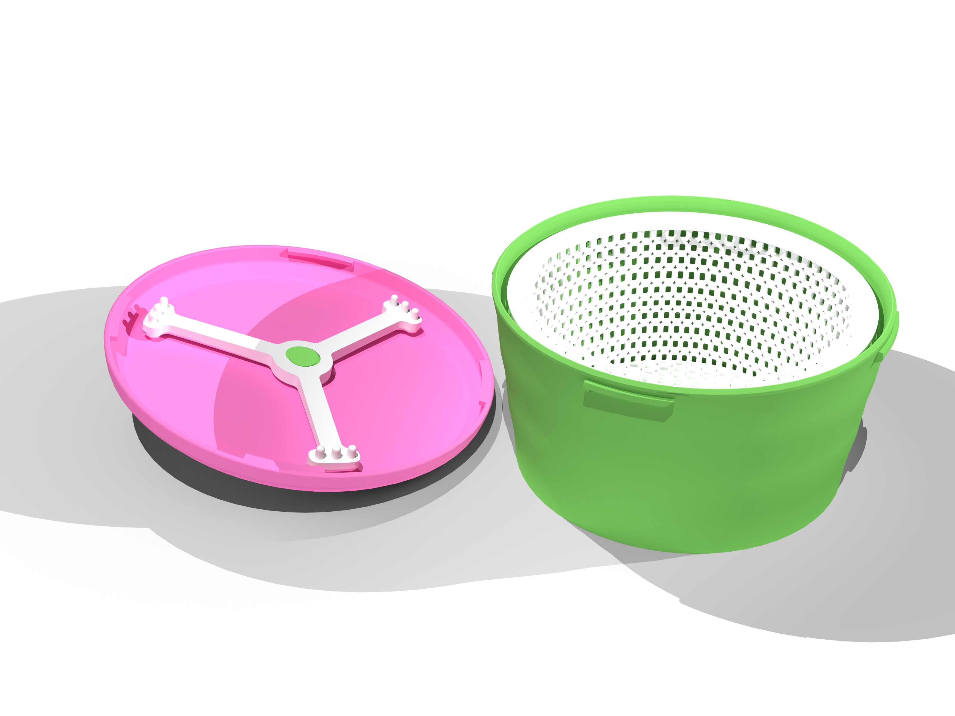 Vegetable dryer, centrifuge