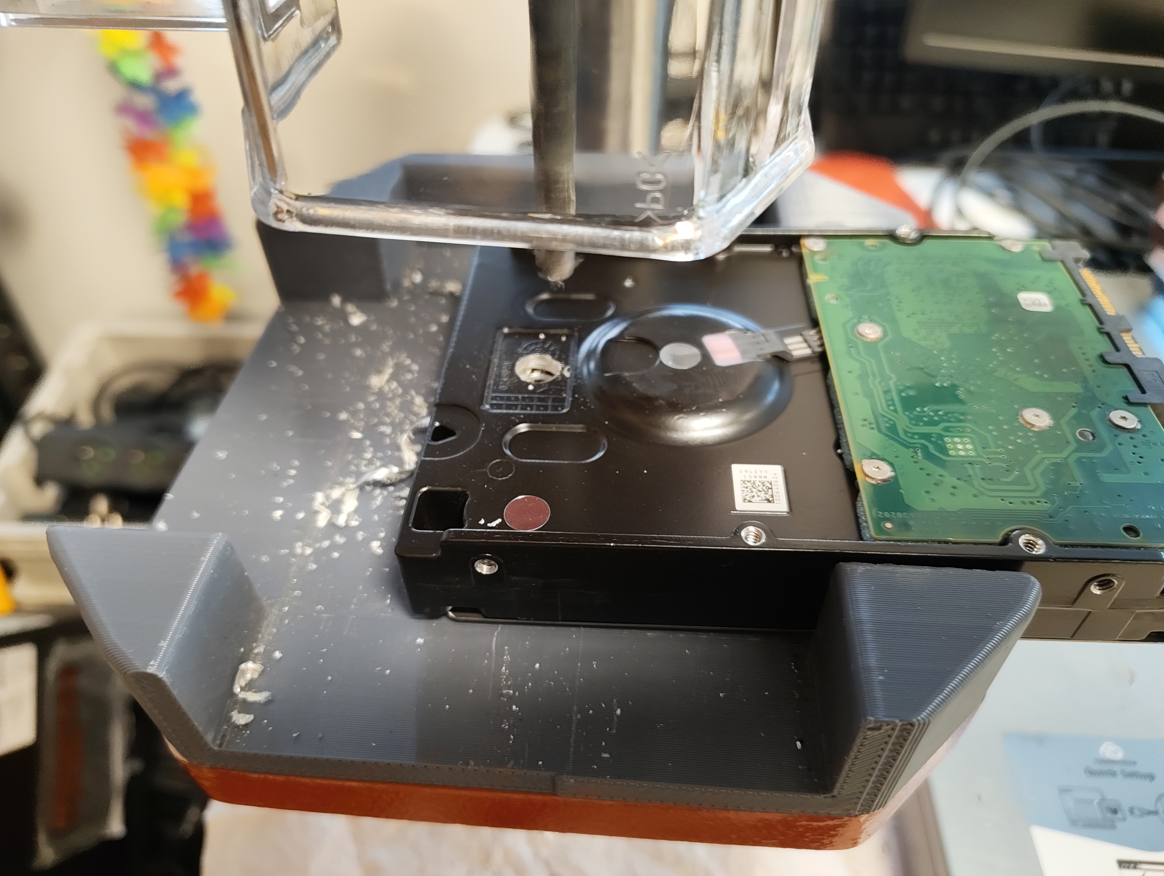 HDD drill mount for Einhell