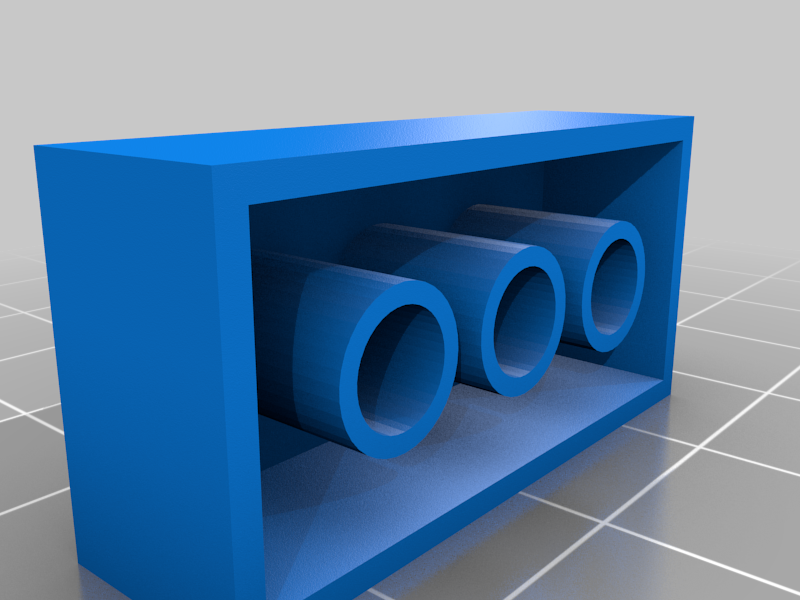 2x4 Lego Brick by Ben Summerfield | Download free STL model ...