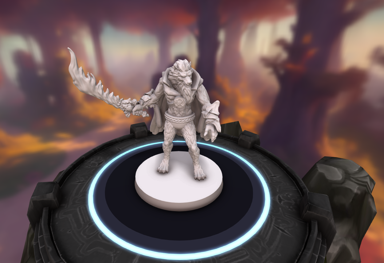RPG Werewolf Warrior-Made in TitanCraft