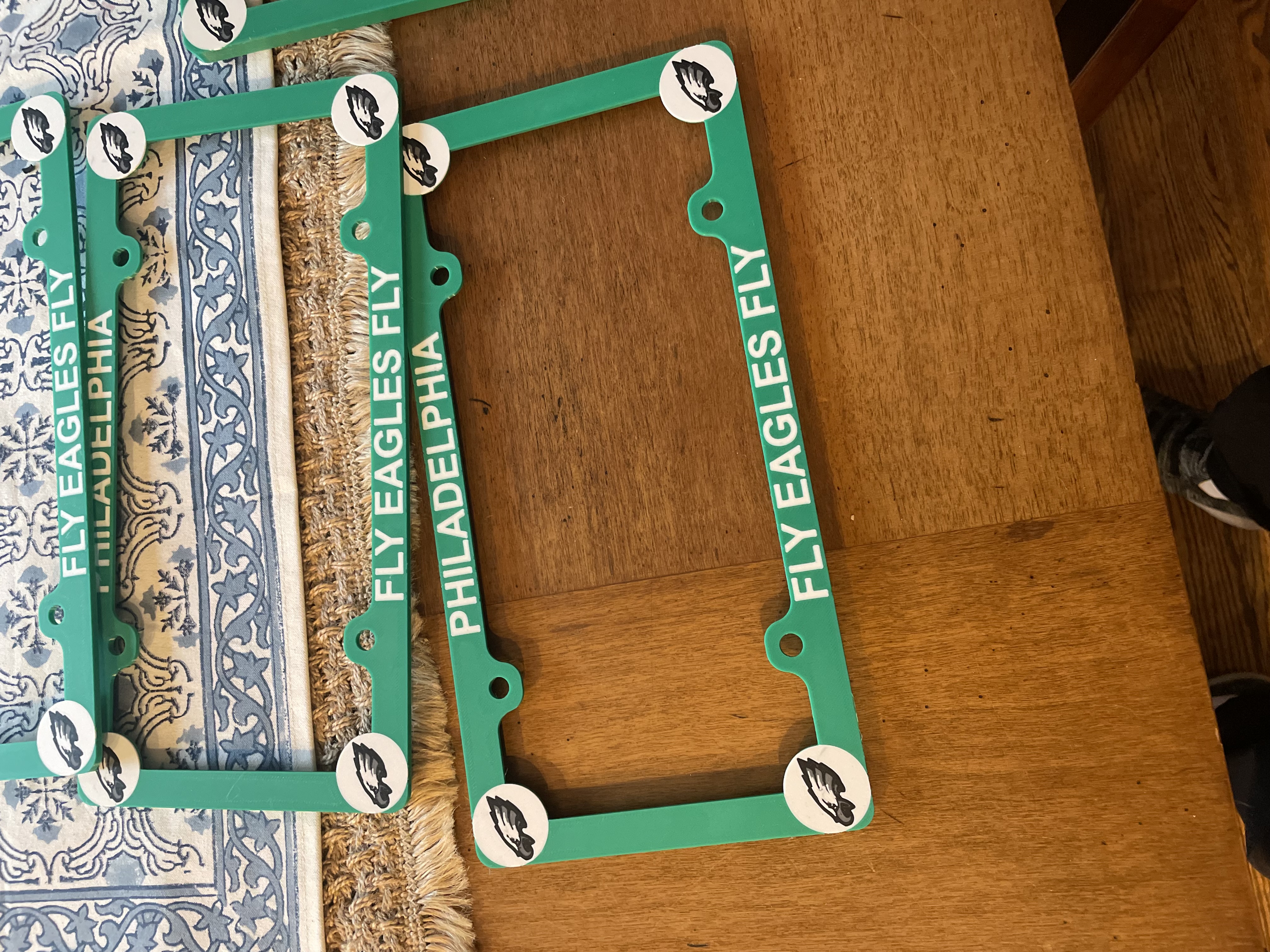 Multicolor Philadelphia Eagles License Plate Frame