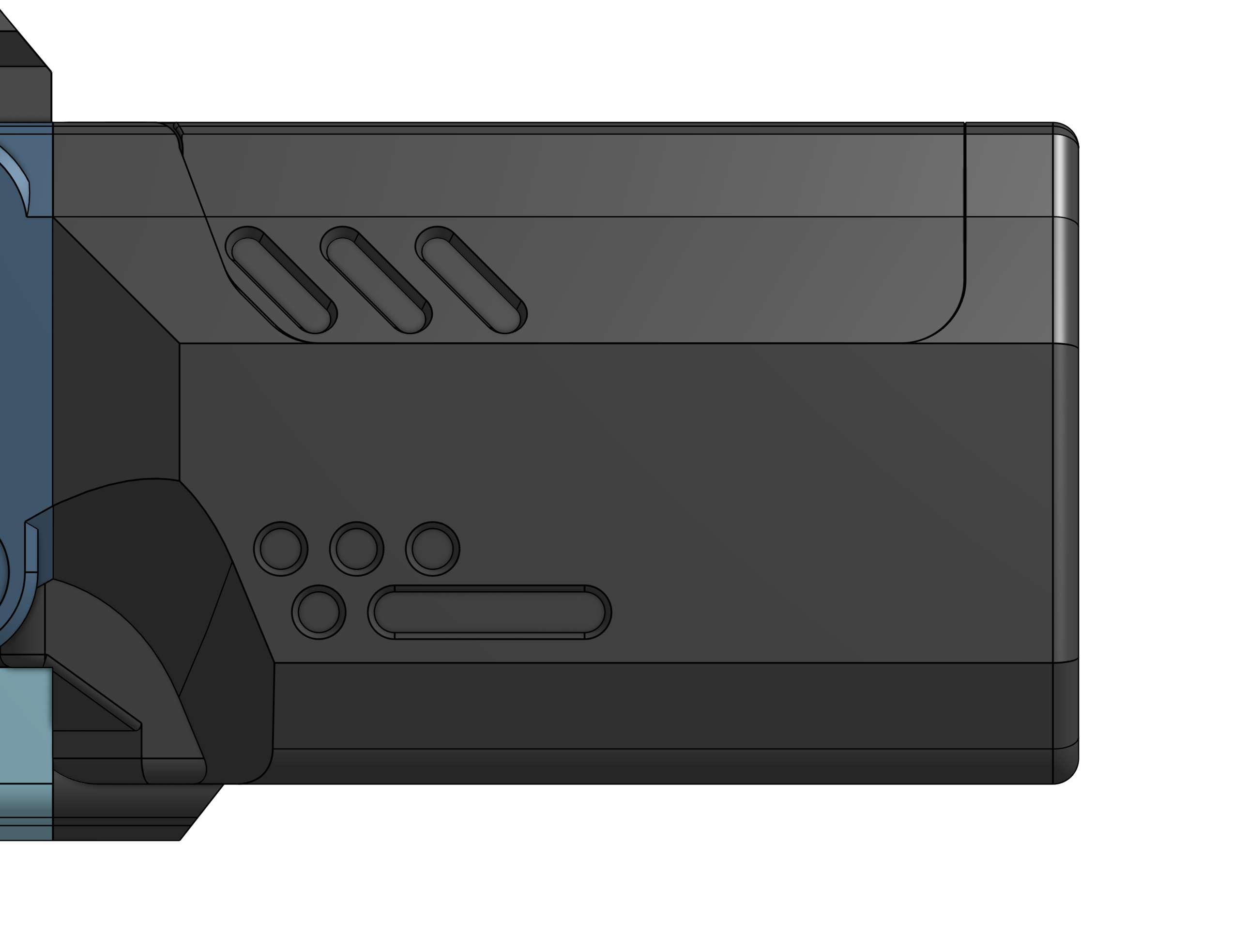 Stubby Protean Battery Compartment