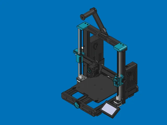 SOVOL SV06 Ace STEP CAD Model