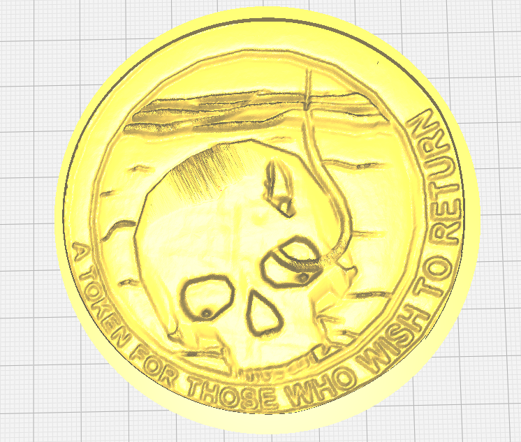 Ferryman’s Quarter/Token from Pressure (Roblox)