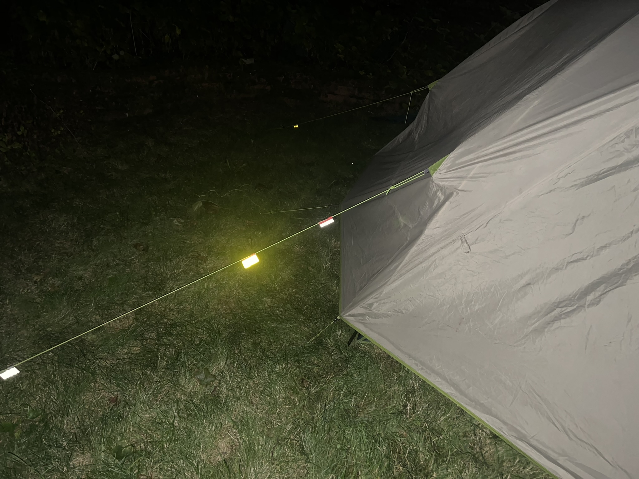 Tent Stake Line Reflective Flags for Safety