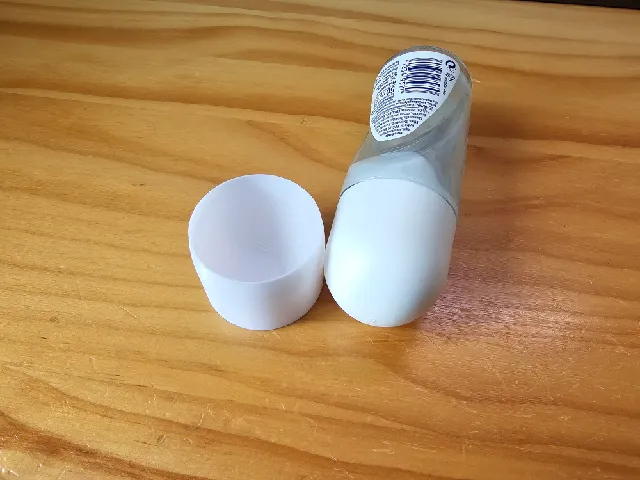Upside-Down Nivea Deoderant Stand