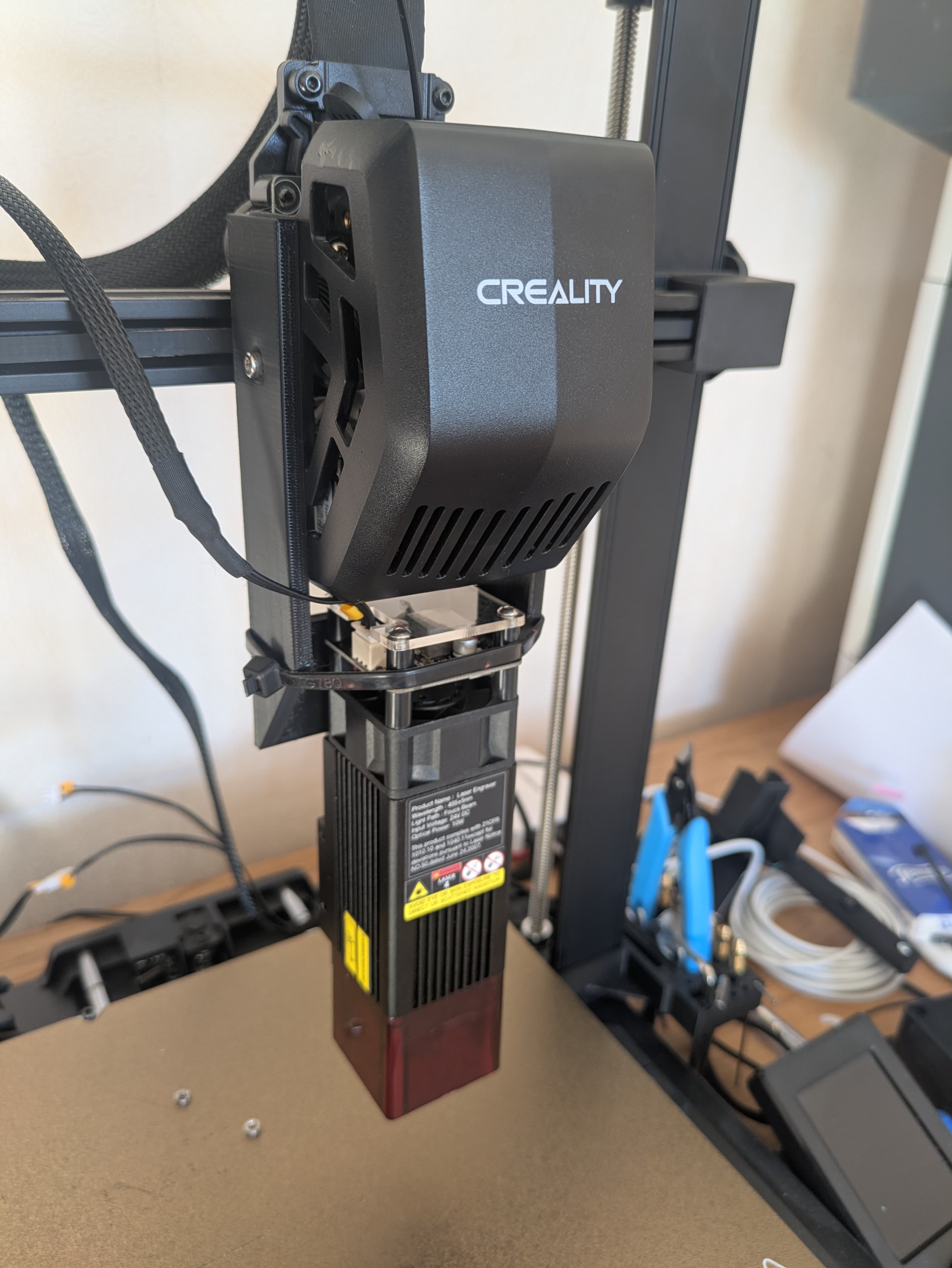 Creality Ender v3 SE - Falkon 1 Laser Module Holder