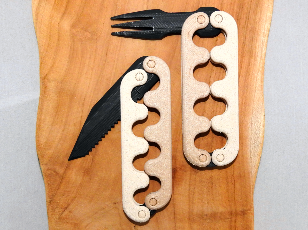 Miniatura 2 do modelo 3D Knife and Fork Sidewinder