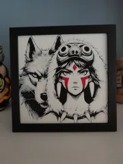 Hueforge princess mononoke