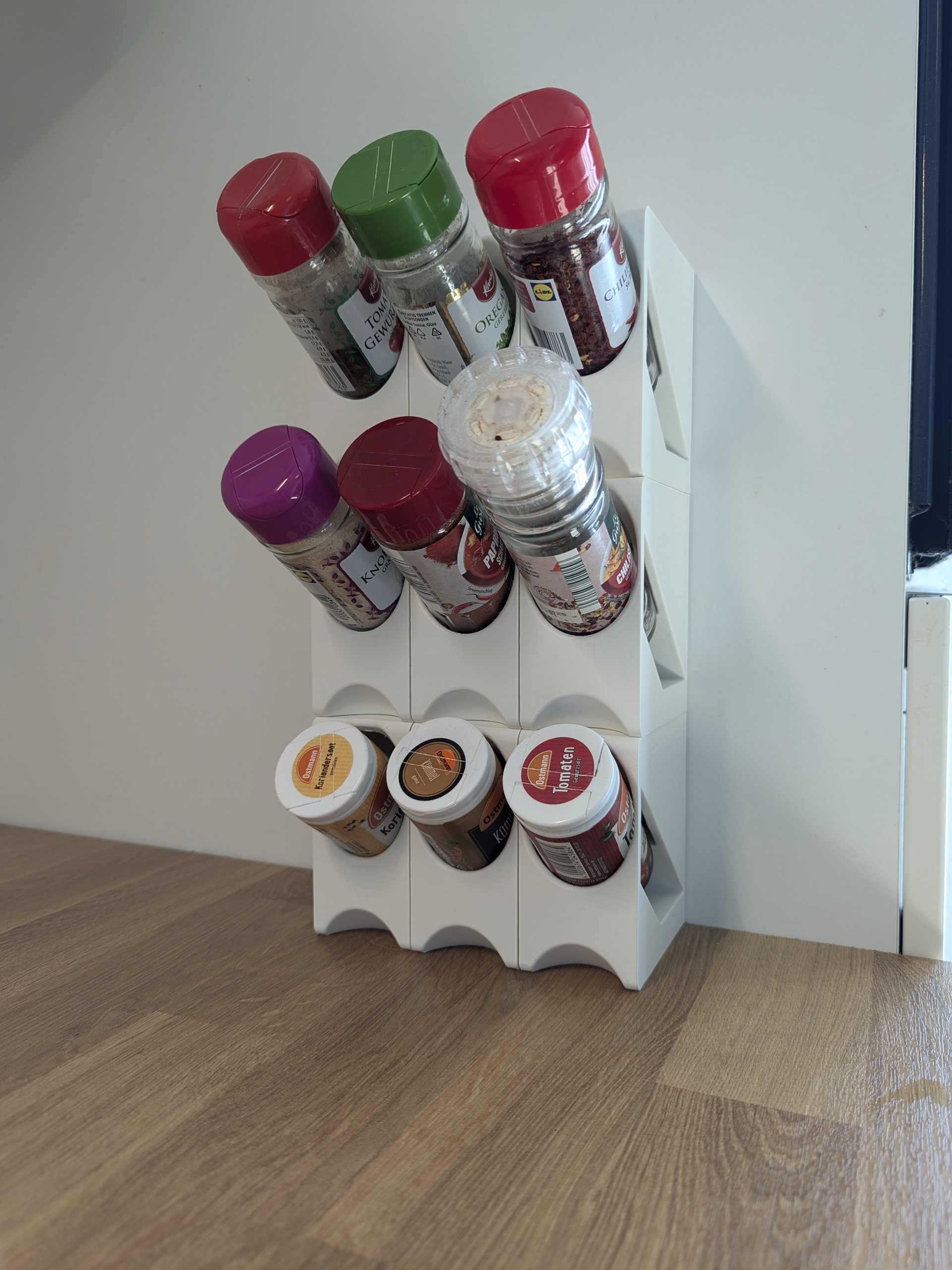 Miniatura 3 do modelo 3D Stackable Spice Rack