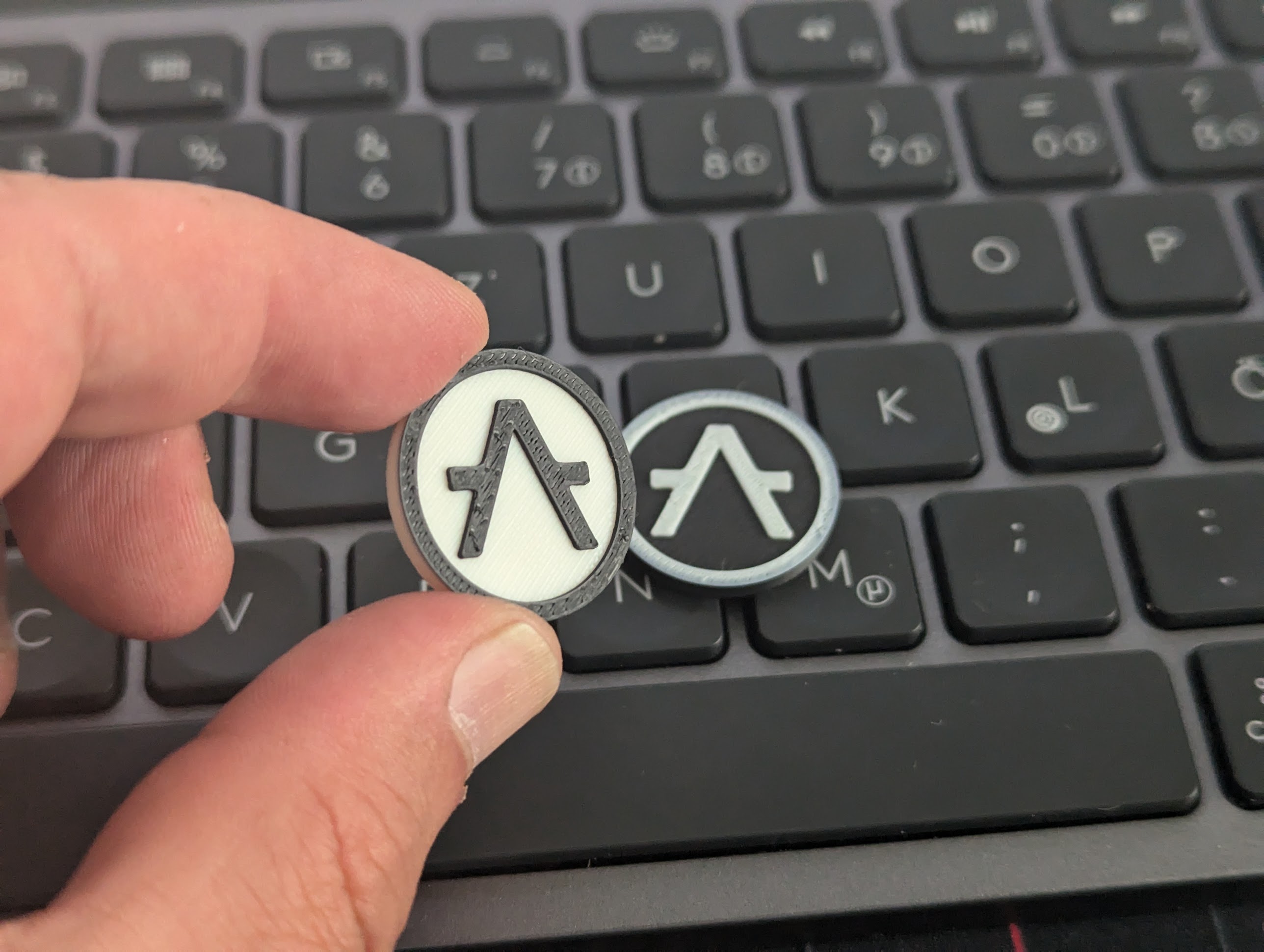 Miniatura 2 do modelo 3D Aleph Zero Shopping card token