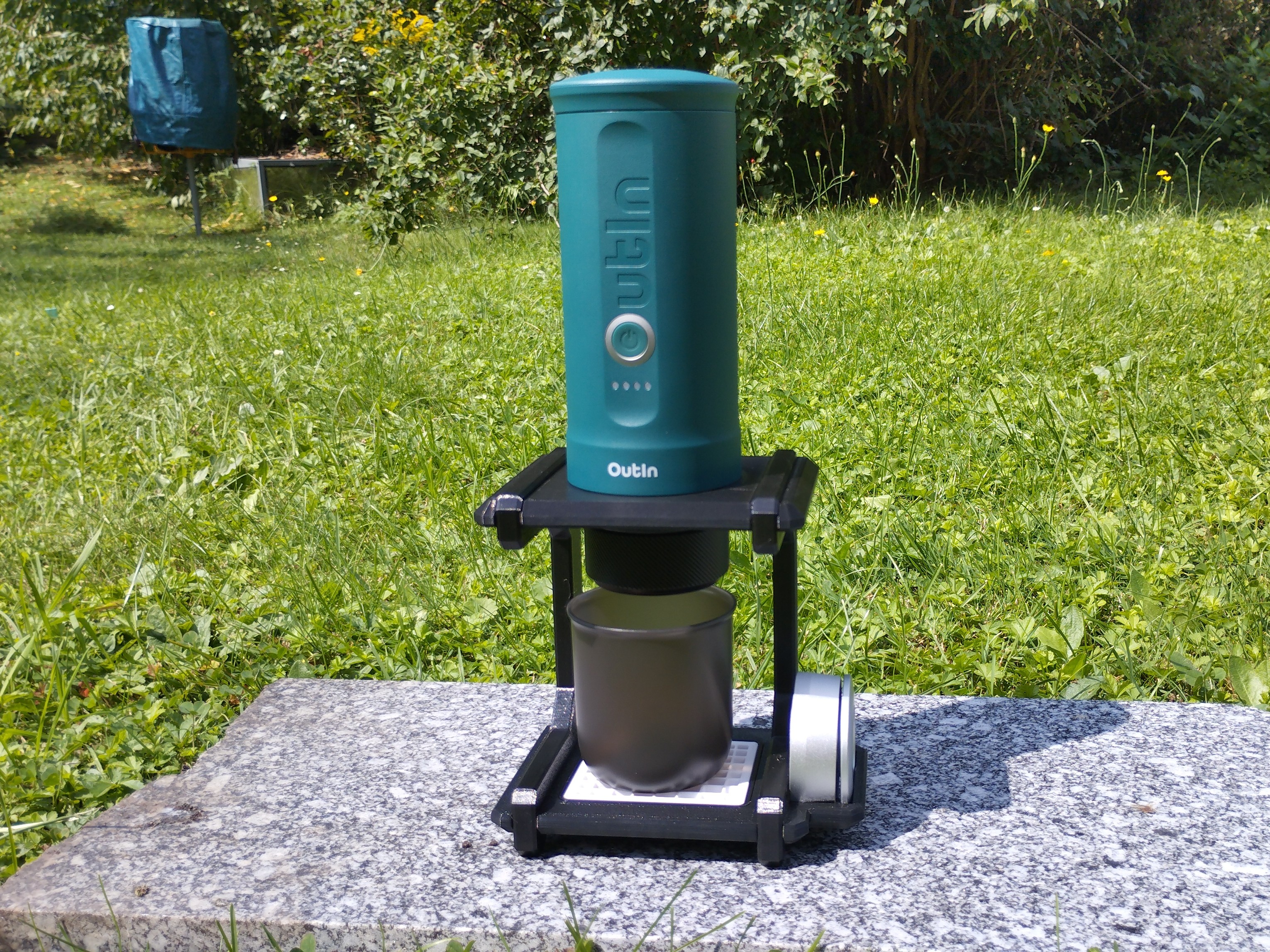 OutIn nano stand with drip tray Standard/Plus edition