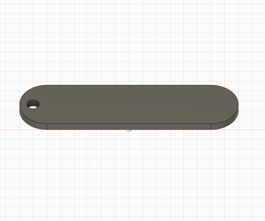 customizable keychain tag