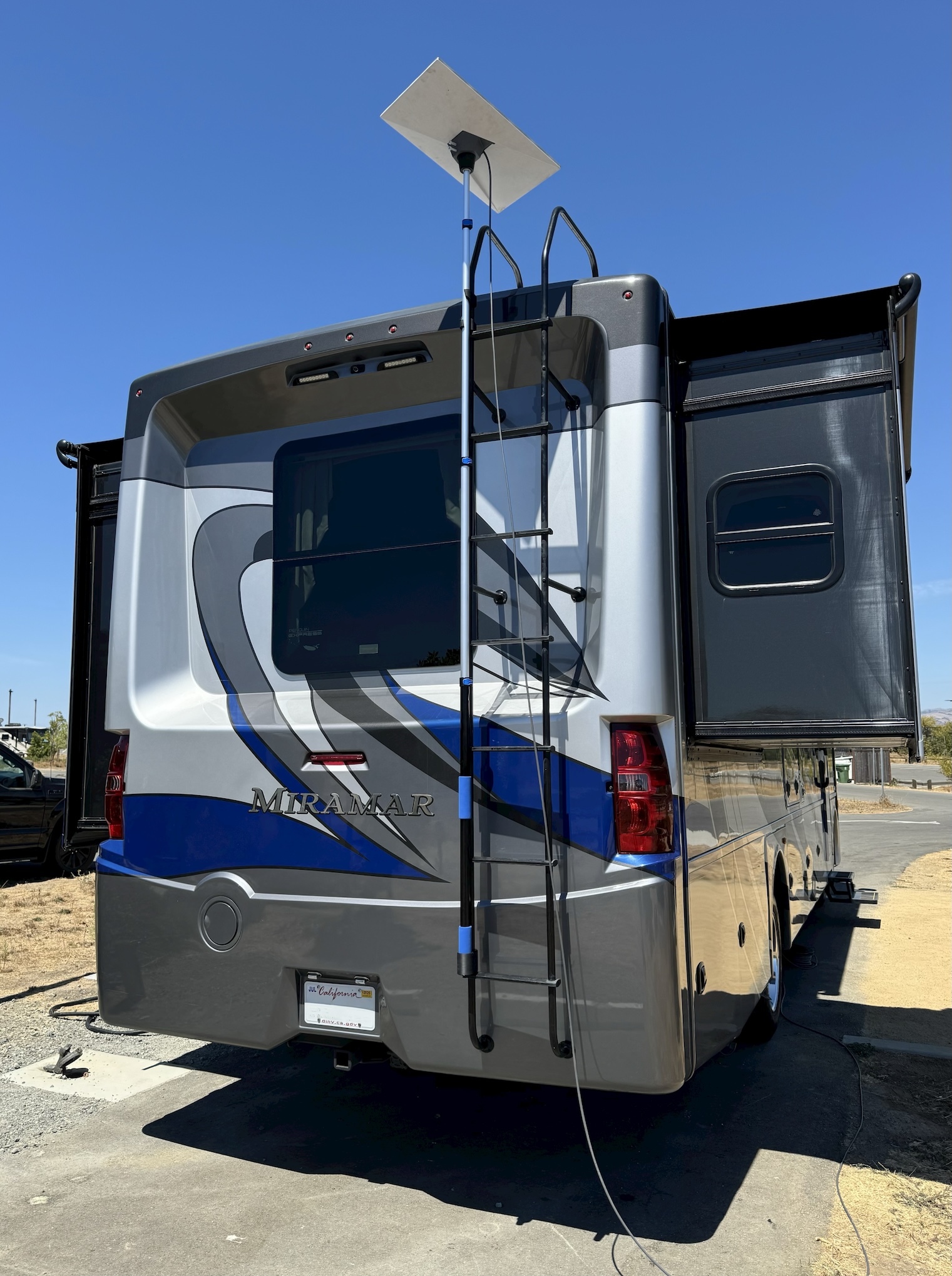 StarLink gen3 RV Dishy Ladder Mount