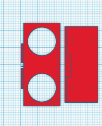 Ultrasonic Sensor Holder Case By Jan Zaj C Download Free Stl Model Printables Com