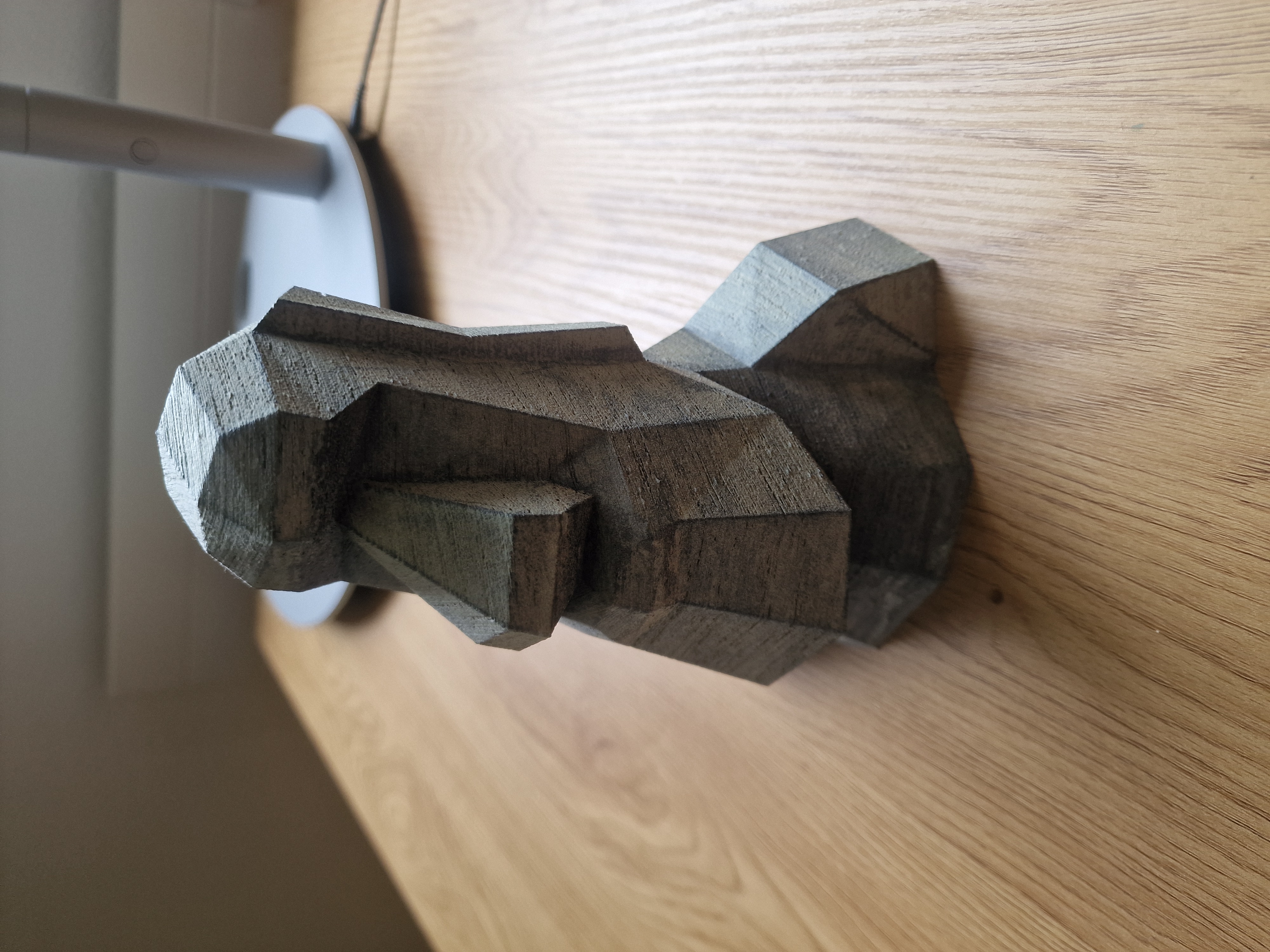 Miniatura 2 do modelo 3D low poly Moai
