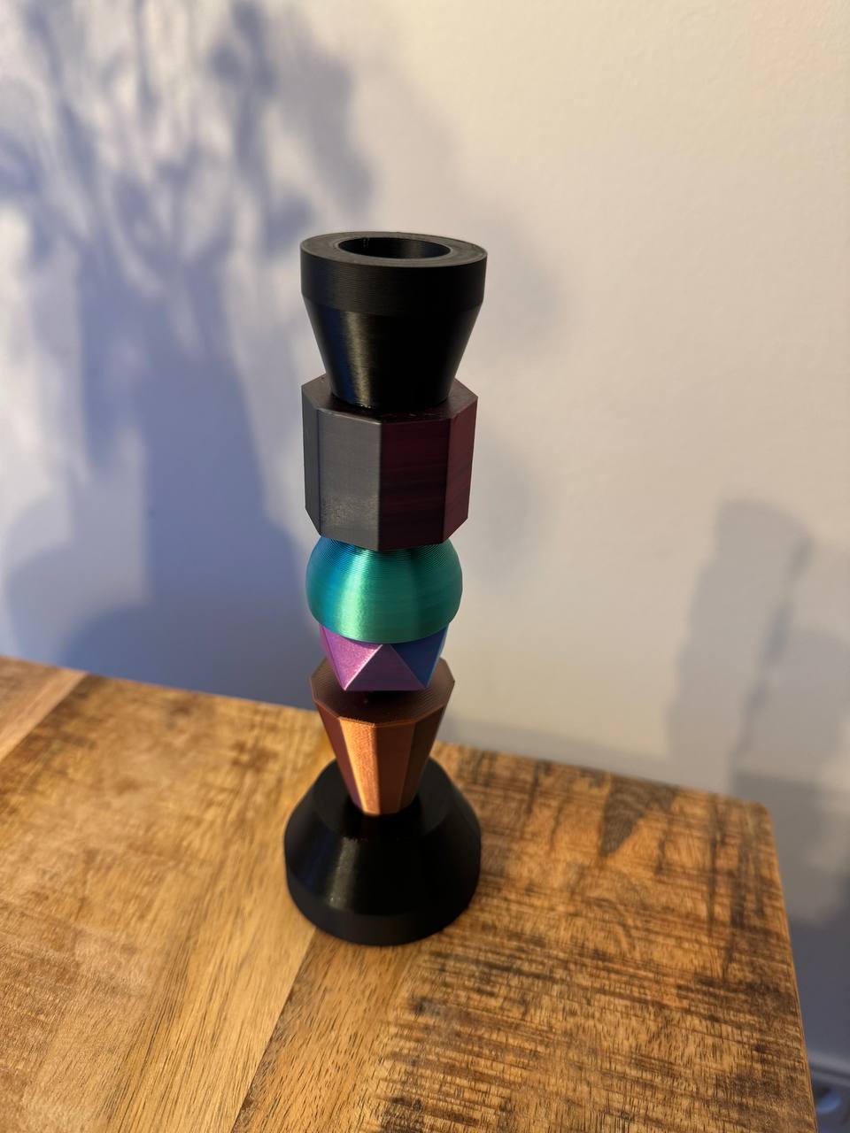 Miniatura 4 do modelo 3D Modular candlestick / candelabrum