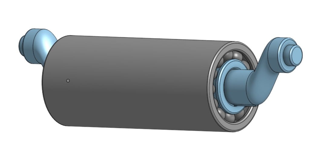 Toilet Paper Ball Bearing Spool Holder