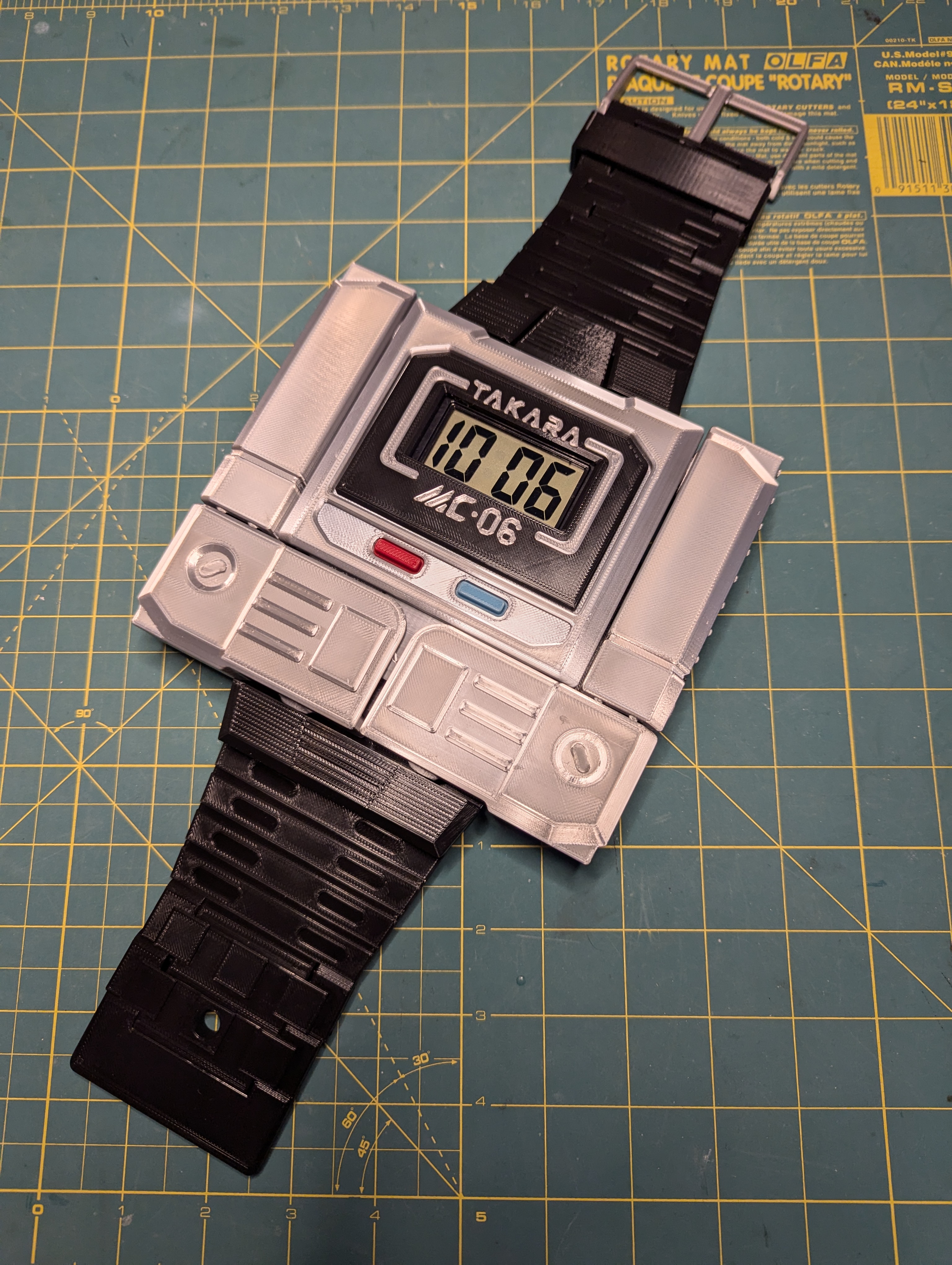 Takara MC-06 Kronoform Robot Watch Strap