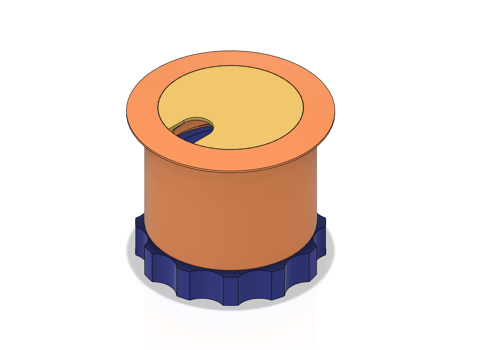 DIY Desk Grommet by Celta Download free STL model