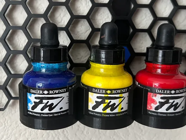 HSW Honeycomb Daler-Rowney Ink Pot & Bottle shelves 43/44 mm