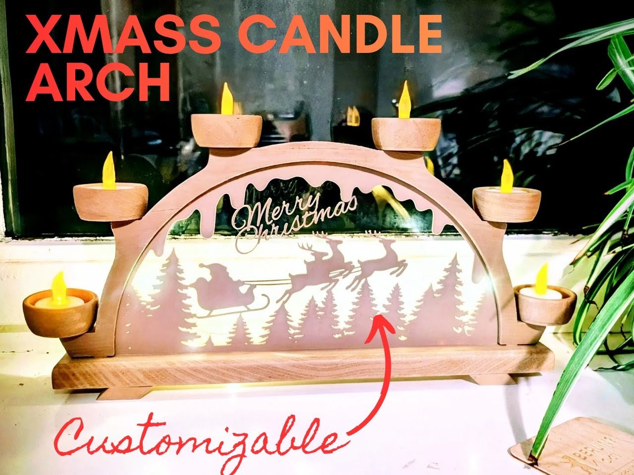 Christmas Candle Arch (Schwibbogen)
