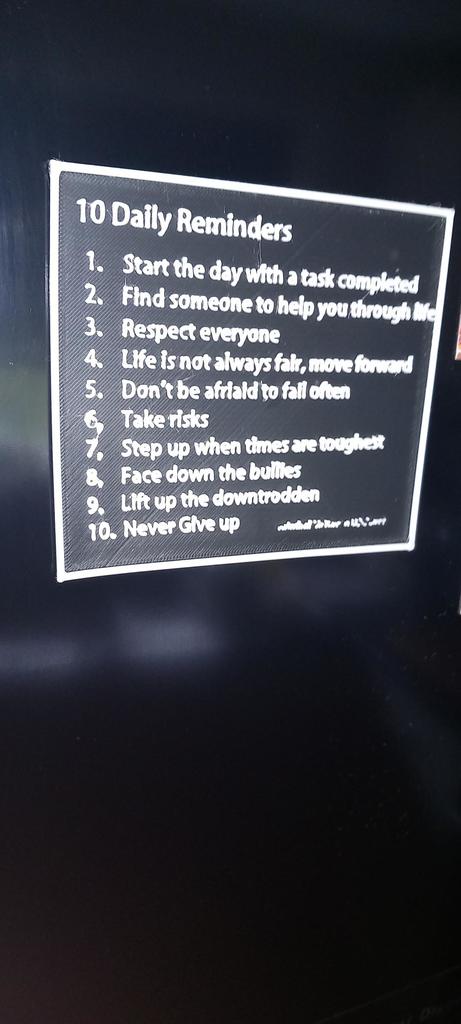 Motivational reminders