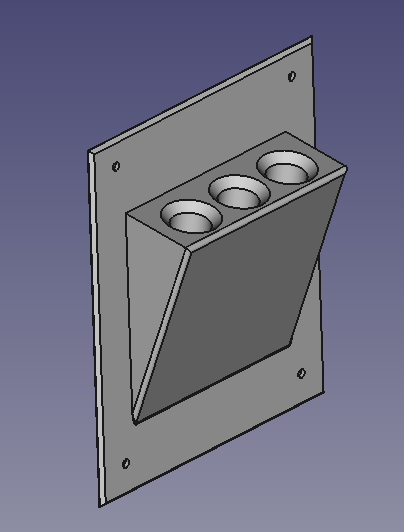 Wall mounted\Pinboard pen holder