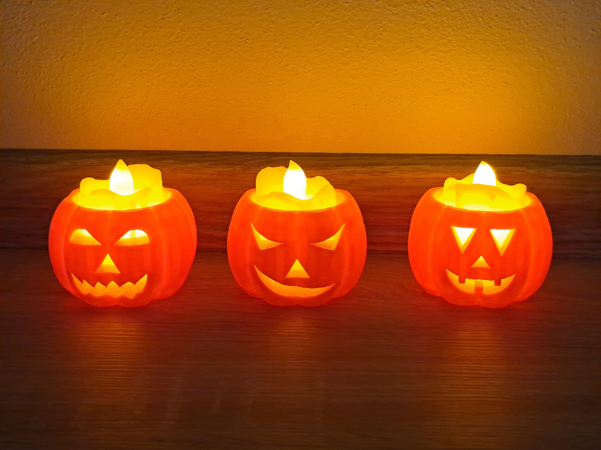 Pumpkin tealight -Remix