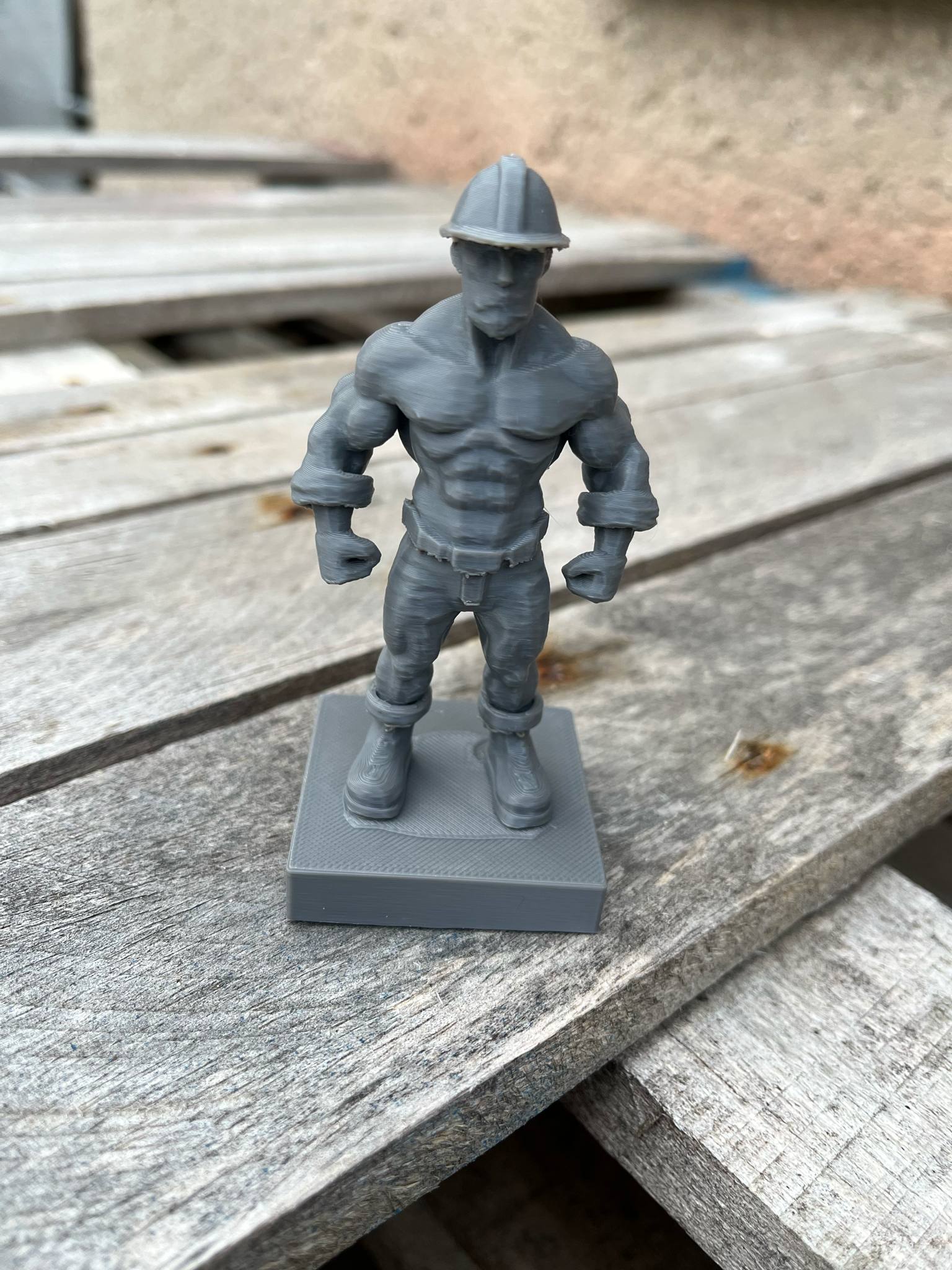 Strong worker, cup, trophy — miniatura 2