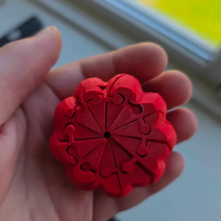 Pumpkin Fidget Toy by Minbil1 | Download free STL model | Printables.com