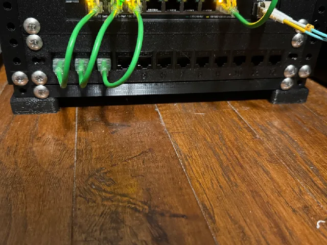 12 Keystone 10" Rack Panel Width Adjusted