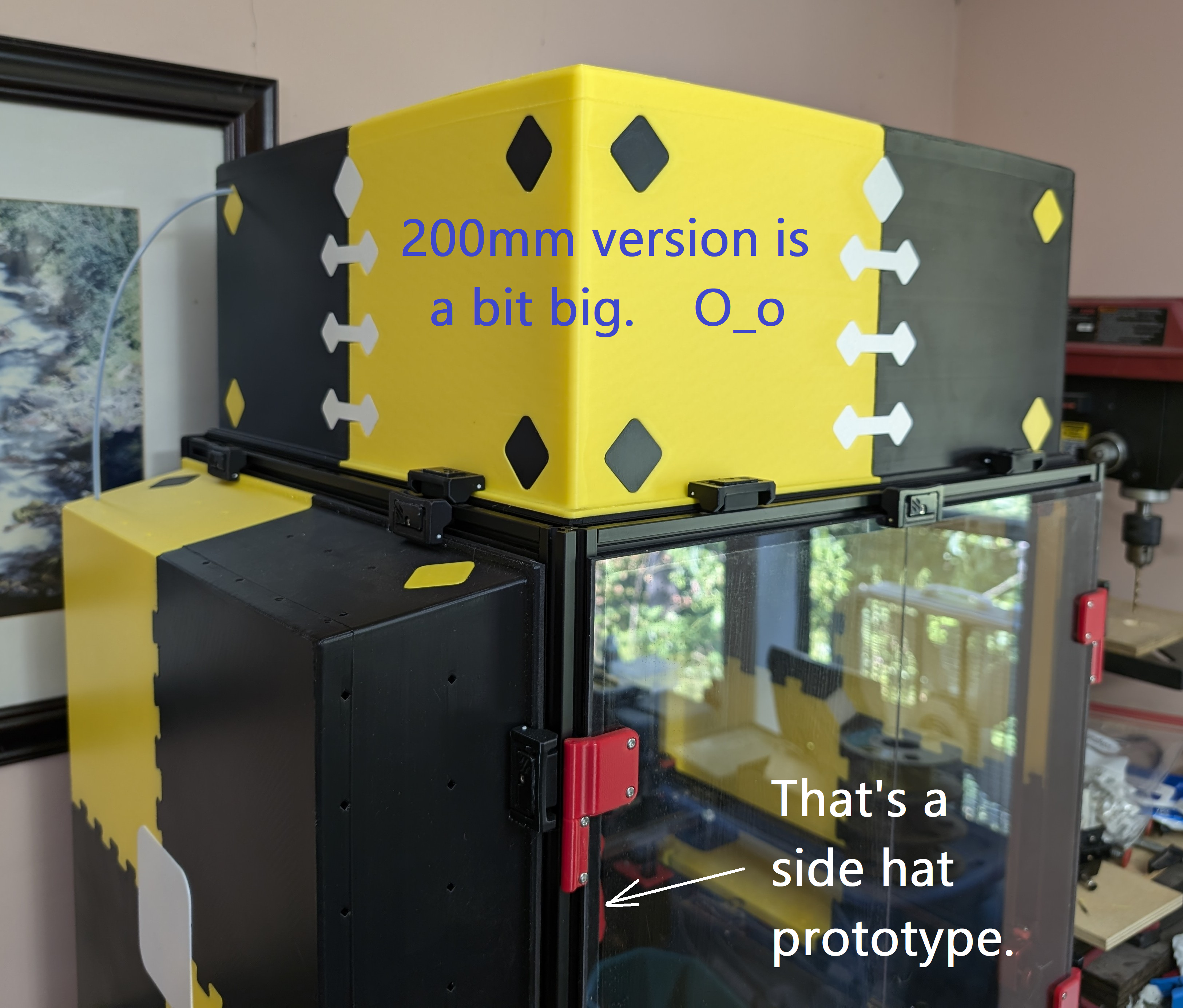 Printsulation Top Hat for 3D Printer Chambers