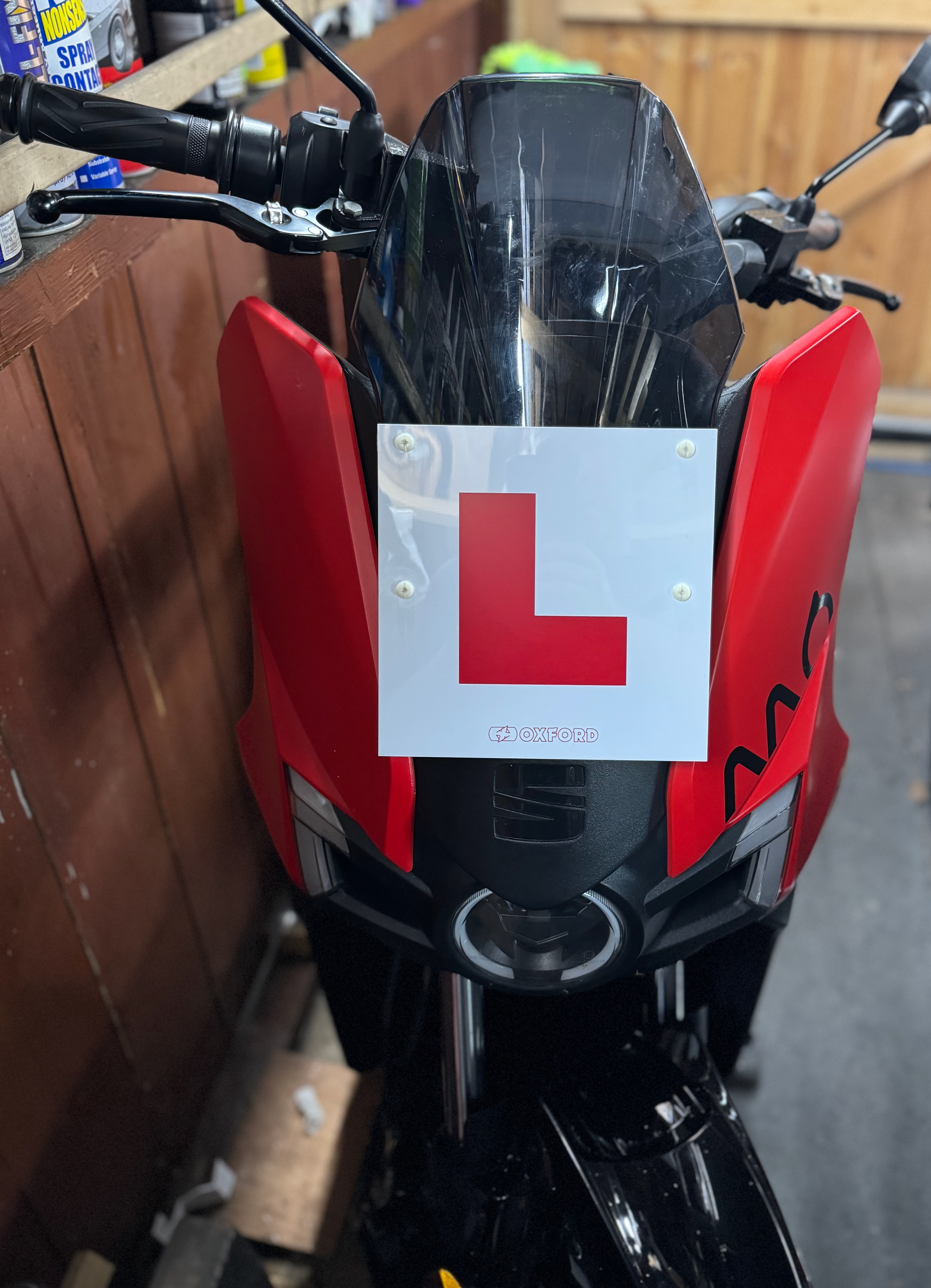 Silence S01 / Seat MO - UK L Plate Brackets Front + Rear