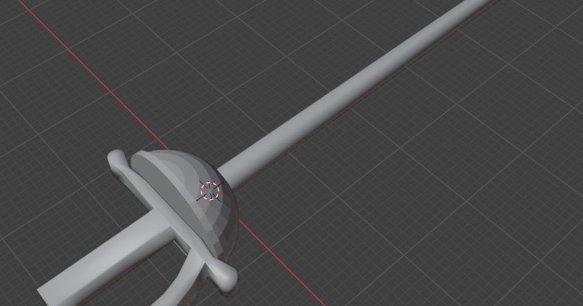 Rapier for dummy 13 by Joung-sun Yoo | Download free STL model ...