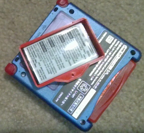 The Extra Battery Holder for GBA SP