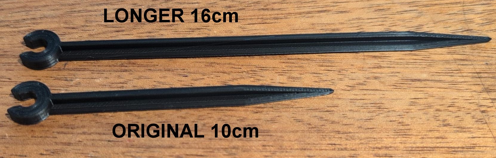 MicroTube Holder for Gardena/Hozelock Micro-drip Watering System - REMIX - Longer 16cm Length.
