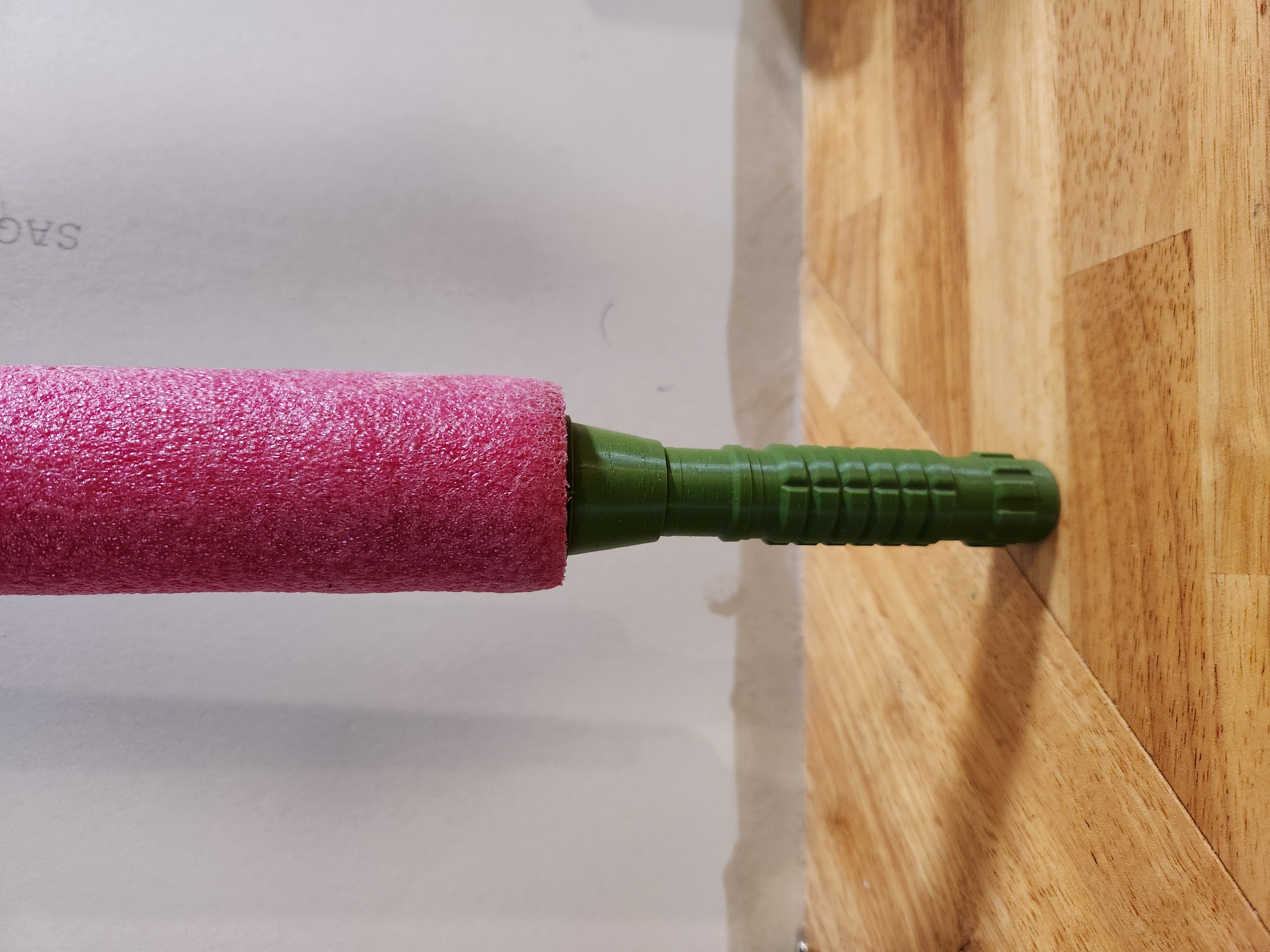 Smaller Pool Noodle Saber Hilt