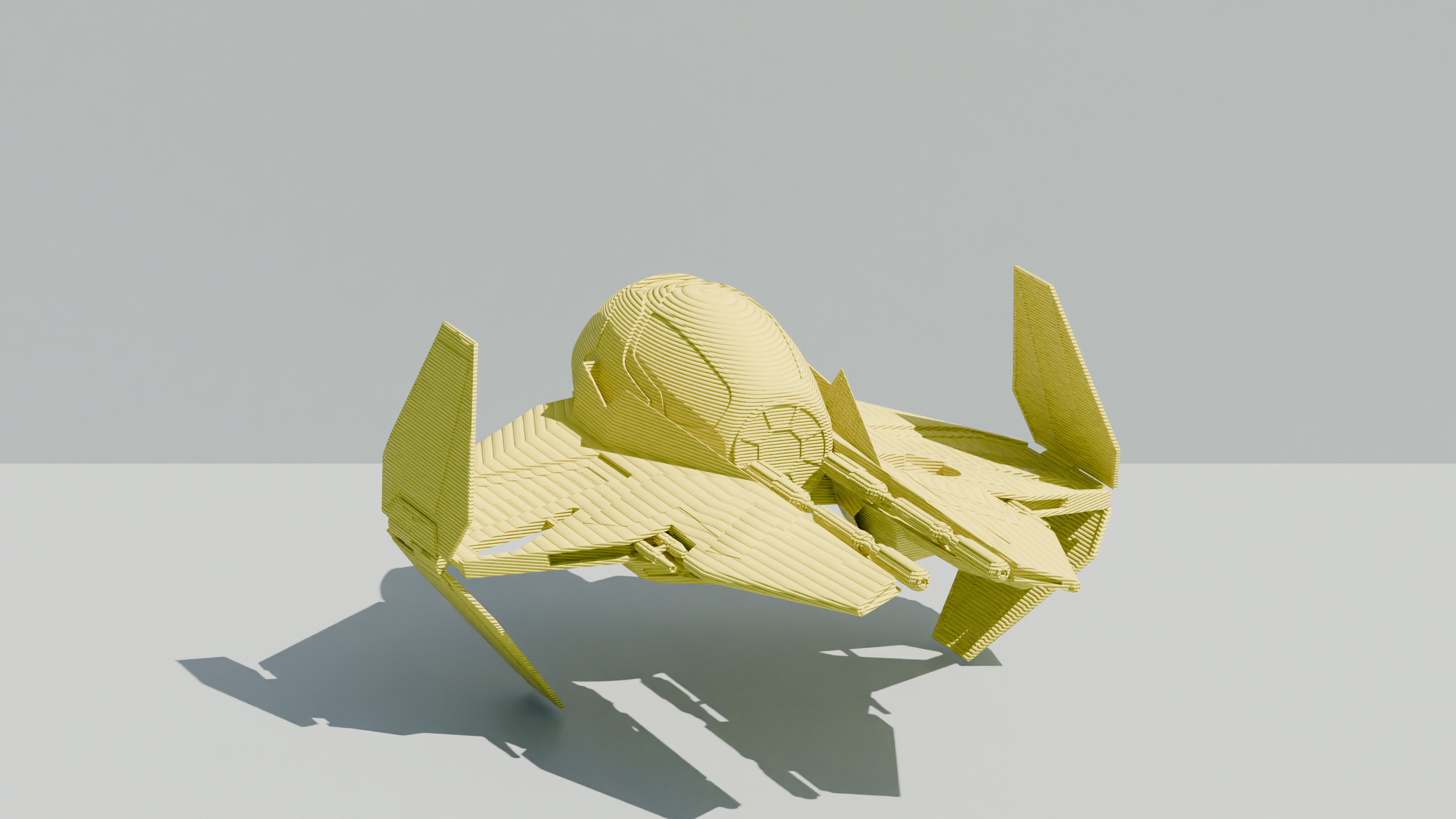 Jedi Star Fighter - Star Wars Home Decoration