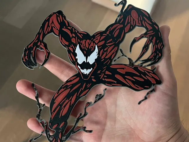 Comic Carnage 2D wall art NO AMS!