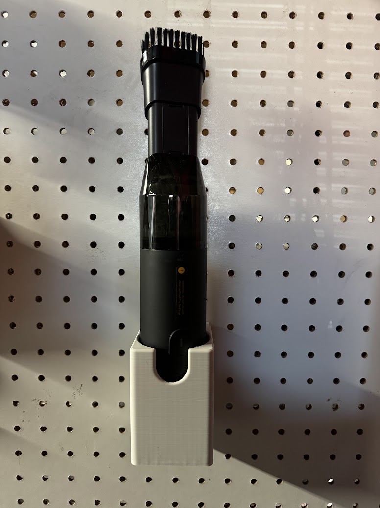Sy's Peglock - pegboard holder for Hoto Air Capsule 3D model thumbnail