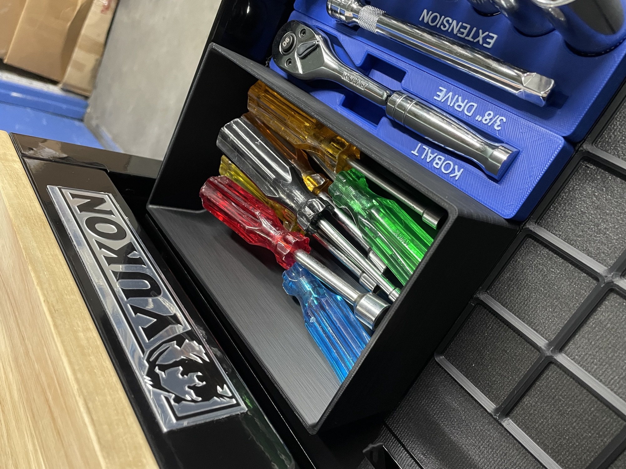 Sloped Bottom Loose Tools Bin Gridfinity 2x5x10
